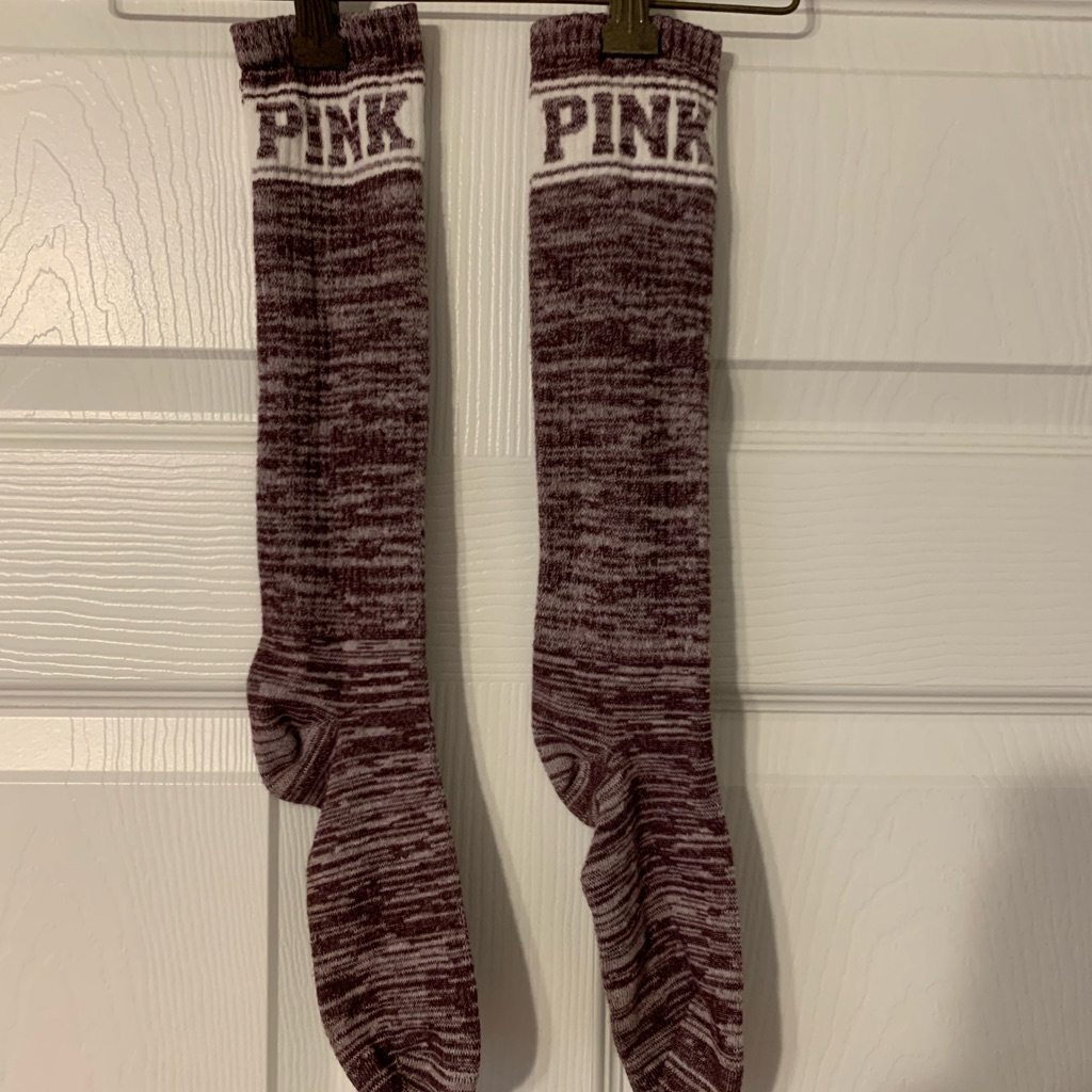 Brand Newpink Victoria Secret Socks